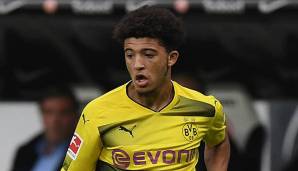 Jadon Sancho kam erst im Sommer von Manchester City zum BVB