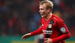 Julian Brandt spielt auf der offensiven Außenbahn