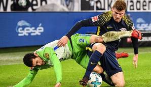 William im Duell mit RB Leipzigs Timo Werner