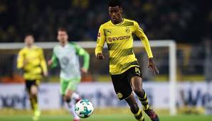 Alexander Isak spielt für Borussia Dortmund.