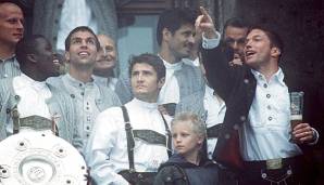 Nicht immer die allerbesten Freunde: Lothar Matthäus und Bixente Lizarazu