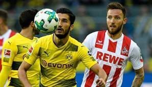 Nuri Sahin und Marco Höger im Duell