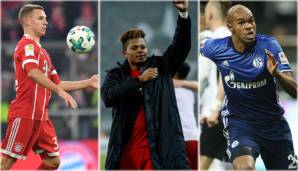 Joshua Kimmich, Leon Bailey und Naldo stehen auf dem Treppchen des SPOX-User-Votings zum besten Spieler der Hinrunde