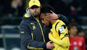 Jürgen Klopp war bei Borussia Dortmund Trainer von Pierre-Emerick Aubameyang.