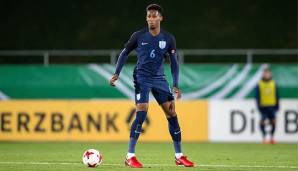 REECE OXFORD im Länderspiel für England