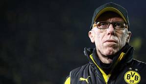 Peter Stöger verteidigte seinen Ex-Spieler Pierre-Emerick Aubameyang.