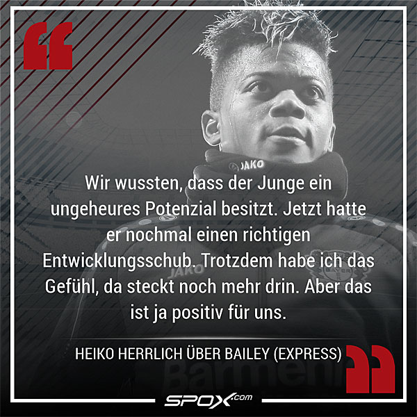 Leon Bailey ist der Spieler der Hinrunde