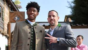 David Alaba hat sich lobend über seinen Kollegen Franck Ribery geäußert.