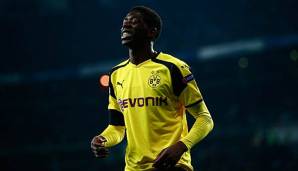 Ousmane Dembele im Trikot des BVB.