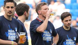 Julian Nagelsmann hat sich mit der TSG Hoffenheim für die Champions League qualifiziert.