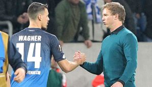 Julian Nagelsmann (r.) hat sich zu Sandro Wagner geäußert.