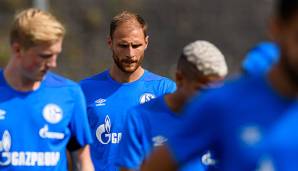 Gekommen, um wieder zu gehen: Benedikt Höwedes bei seiner ersten Trainingseinheit mit der Mannschaft nach seiner Rückkehr von Juventus Turin.