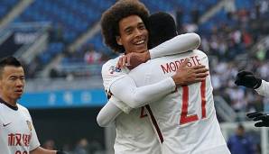 Axel Witsel und Anthony Modeste spielten ein Jahr lang zusammen in China.