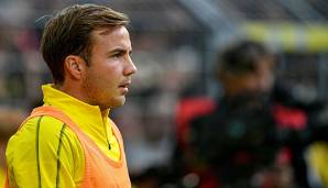 Mario Götze hat beim BVB in dieser Saison noch keine Bundesligaminute absolviert.