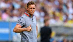 Julian Nagelsmann landete mit der TSG in der Saison 2017/18 auf dem dritten Platz.