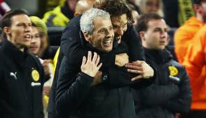 Lucien Favre steht mit Borussia Dortmund an der Tabellenspitze der Bundesliga.