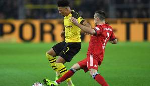 Jadon Sancho spielte erst am Wochenende gegen den FC Bayern München.