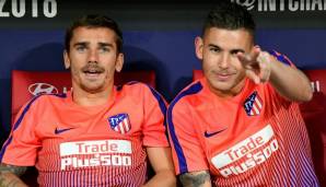 Lucas Hernandez (r.) hat 105 Pflichtspiele für Atleticos Profis bestritten.