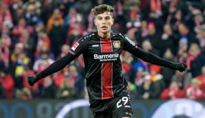 Kai Havertz steht bei Bayer noch langfristig unter Vertrag - ist aber heißbegehrt.