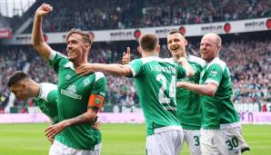 4. PLATZ - SV WERDER BREMEN (53 Punkte): Punktedifferenz = plus 11.