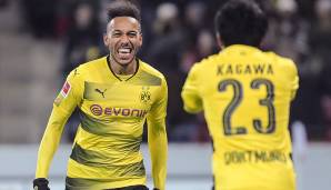 Platz 1 - Pierre-Emerick Aubameyang: 141 Tore in 213 Spielen.