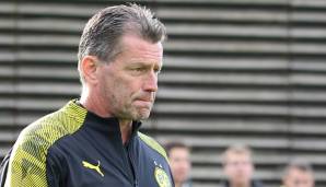 Michael Skibbe belegt mit der U19 des BVB aktuell Platz vier der A-Junioren Bundesliga West.