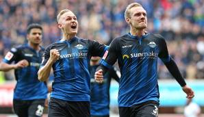 SC Paderborn: 61 Flanken - davon 19,7 Prozent erfolgreich.