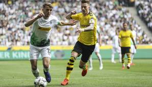 Platz 8: Jordan Beyer (Borussia Mönchengladbach) - Top-Speed: 28,66 km/h.