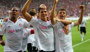 PLATZ 15: MARIO GOMEZ - 16 Tore in der Hinrunde der Saison 2011/12.