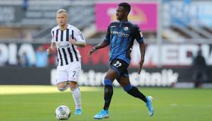 Platz 8: Christopher Antwi-Adjei (SC Paderborn) - Top-Speed: 35,08 km/h.