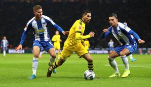 Platz 11: Achraf Hakimi (Borussia Dortmund) - Top-Speed: 35,03 km/h.