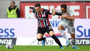 Platz 18: Filip Kostic (Eintracht Frankfurt) - Top-Speed: 34,79 km/h.