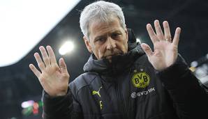 Lucien Favre steht mit dem BVB aktuell auf Platz drei der Tabelle.