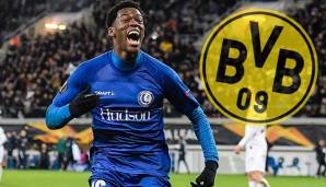 Steht angeblich beim BVB hoch im Kurs und will in die Bundesliga wechseln: KAA-Gent-Torjäger Jonathan David.