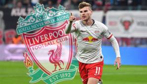 Timo Werner könnte zum FC Liverpool wechseln.