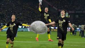 Vor seiner Rückkehr zum FC Bayern München holte Mats Hummels seinen zweiten und dritten Titel mit dem BVB. An der Isar folgten drei weitere, ehe er zu Borussia Dortmund zurückkehrte.