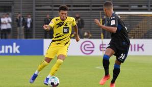 Jadon Sancho fiel in der abgelaufenen Saison durch einige Undiszipliniertheiten auf.