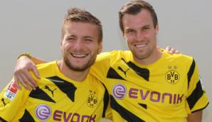 Kevin Großkreutz und Ciro Immobilie spielten in der Saison 2014/15 beim BVB zusammen.