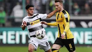 Zwei Leistungsträger bei Borussia Mönchengladbach, die mittlerweile beim BVB spielen: Mahmoud Dahoud und Marco Reus