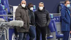 Trio des Wiederaufbaus: Matthias Schober, Gerald Asamoah und Peter Knäbel wollen Schalke 04 im kommenden Jahr wieder aus der 2. Liga in die Bundesliga führen.