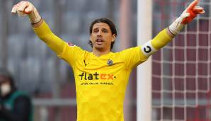 BORUSSIA MÖNCHENGLADBACH - TOR: YANN SOMMER - spielte eine herausragende EM im Kasten der Schweizer und ist nach wie vor die unumstrittene Nummer eins am Niederrhein.