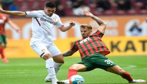 PLATZ 15 - FC AUGSBURG: Die Augsburger konzentrierten sich aufs zentrale Mittelfeld und angelten sich mit Niklas Dorsch (r.) einen sehr begehrten Spieler.