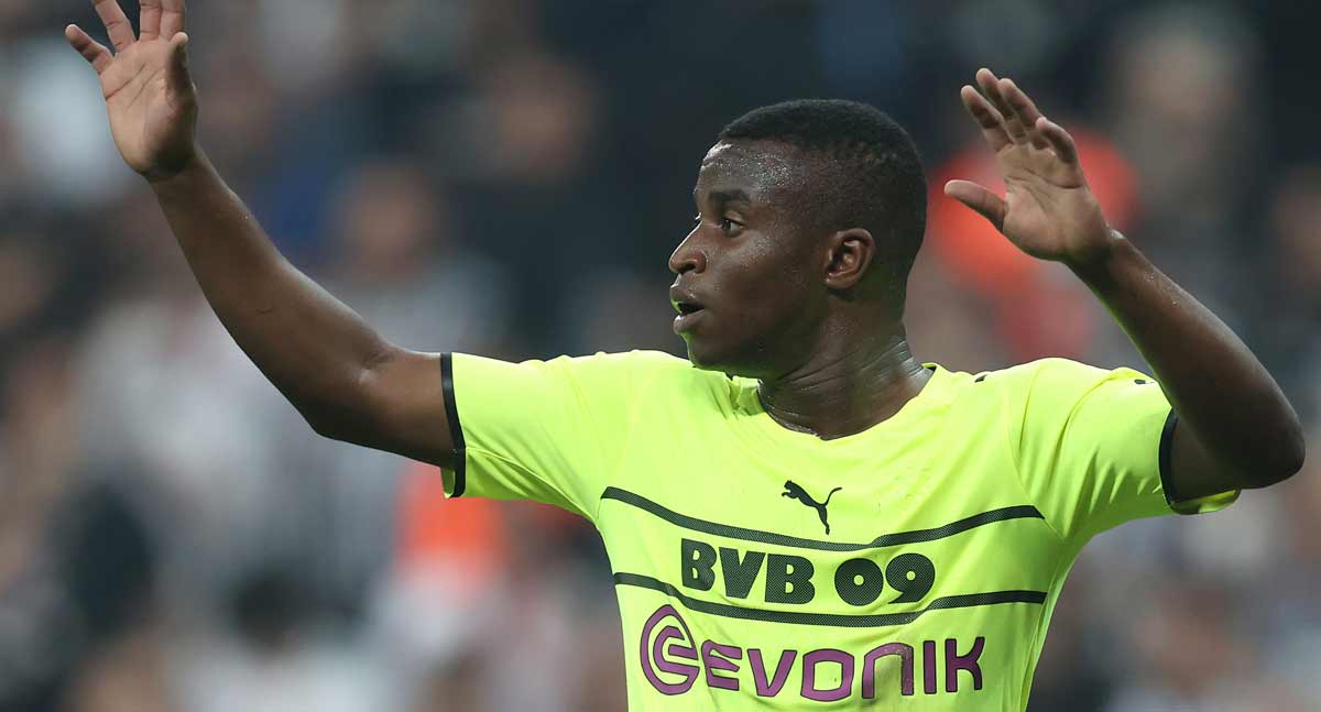 Youssoufa Moukoko ist mit 16 Jahren und 28 Tagen jüngster Bundesliga-Torschütze.