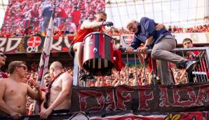 Rudi Völler im Blick - ein Abschied voller Emotionen.