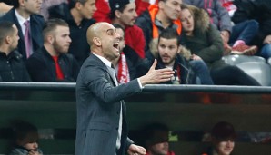 Pep Guardiola ist sehr zufrieden mit der Entwicklung von Arturo Vidal