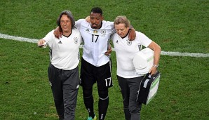 Jerome Boateng wird Bayern trotz eines Muskelbübelrisses zum Saisonstart wohl zur Verfügung stehen