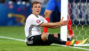 Mario Götze enttäuschte bei der EURO