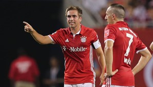 Philipp Lahm hofft, dass Franck Ribery sich in Zukunft besser unter Kontrolle hat