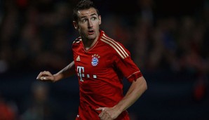 Miroslav Klose spielte zwischen 2007 und 2011 für den FC Bayern