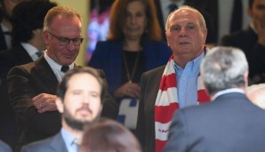 Karl-Heinz Rummenigge und Uli Hoeneß sahen das doppelte Ausscheiden ihrer Mannschaft